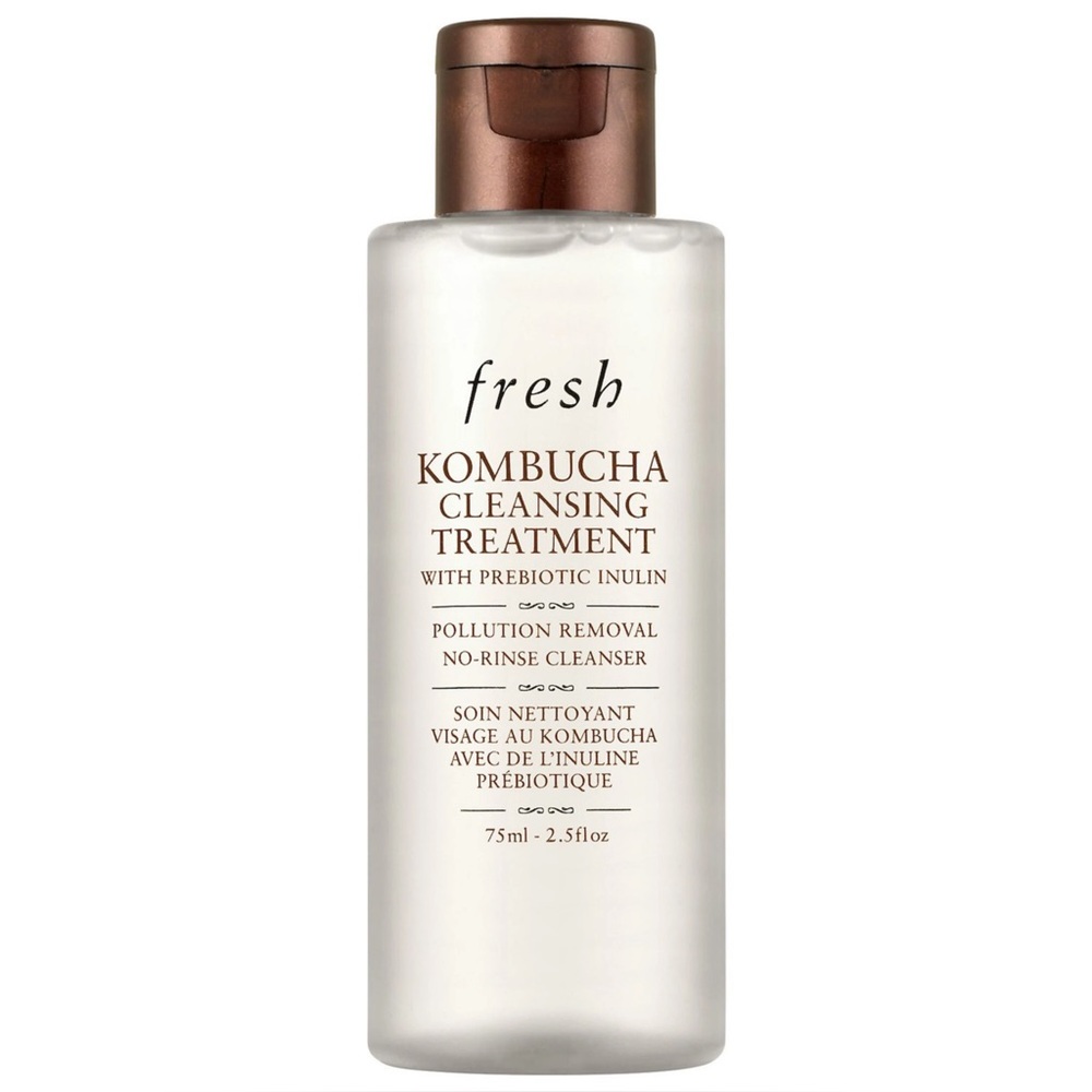 Fresh Kombucha 2-in-1 No Rinse Cleanser & Prebiotic Treatment Toner NWOB
